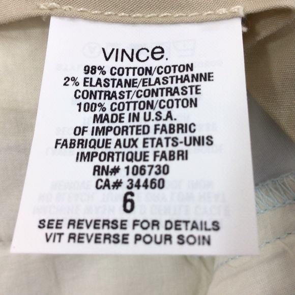 Vince Cotton Shorts, 6 - Picture 4 of 6